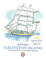 historic galveston island coloring book