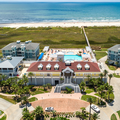 sand n sea pointe west beach club aerial view image